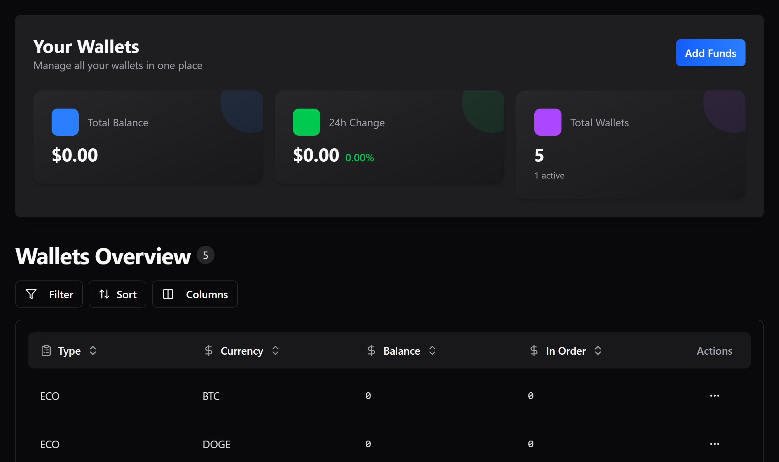 Wallet System